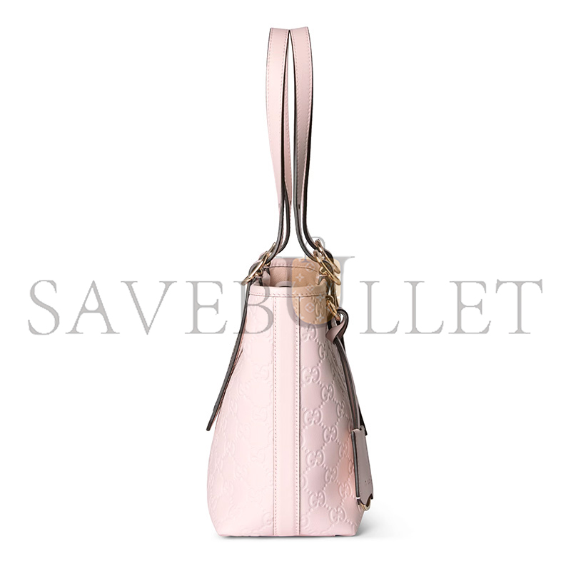 GUCCI GG EMBLEM MEDIUM TOTE BAG 847456 (25*20*10cm) GUCCI GG EMBLEM MEDIUM TOTE BAG 847456 (25*20*10cm)